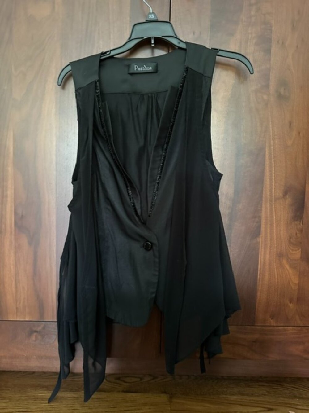 Summer Black Vest XS